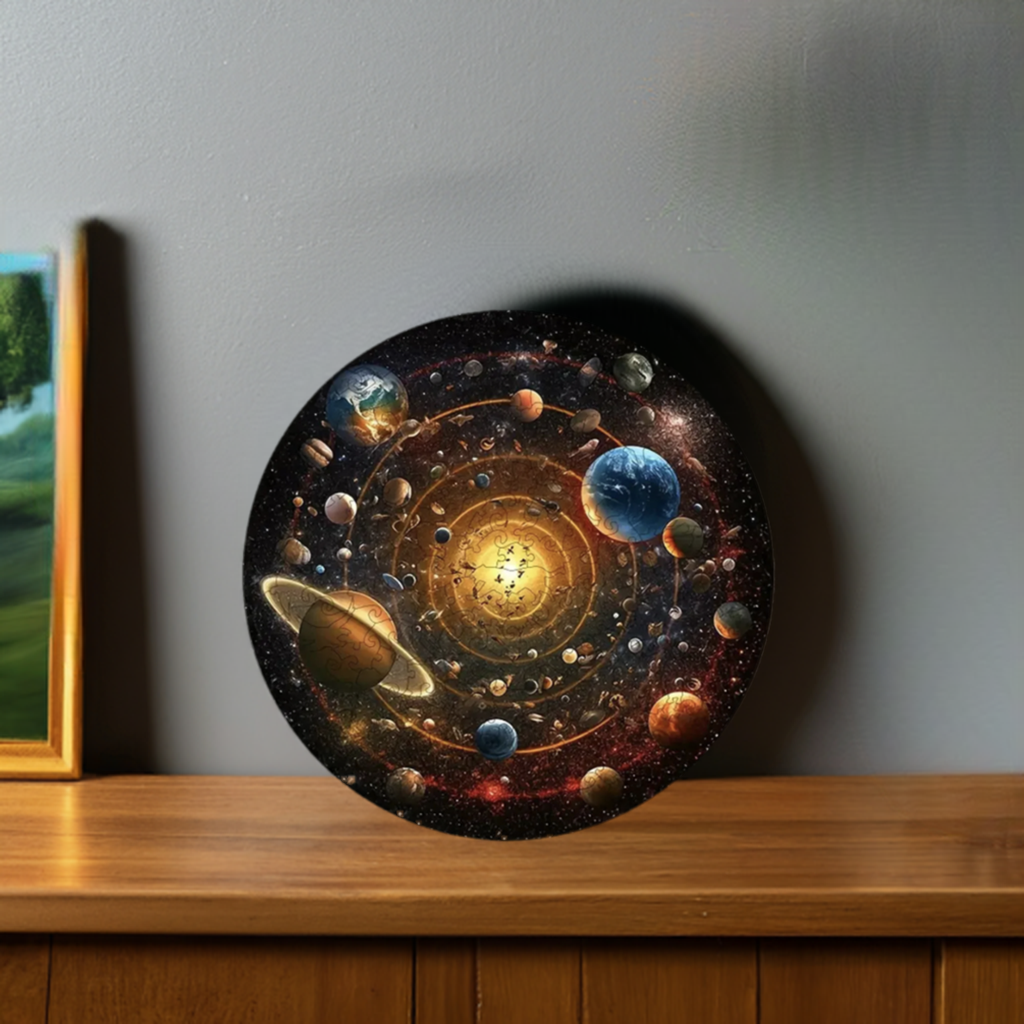 Wooden Universe Jigsaw Puzzle