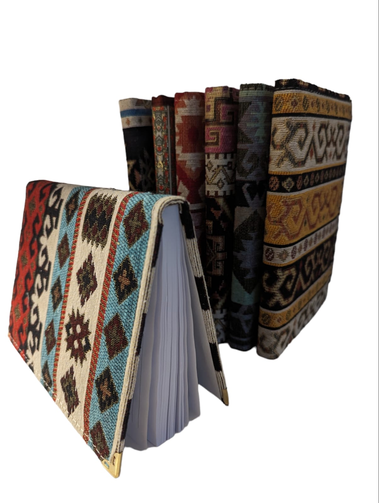 Turkish Journal — Intricate Kilim Design, Aztec Print, Bohemian - The Humble Crescent