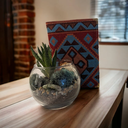 Turkish Journal — Intricate Kilim Design, Aztec Print, Bohemian - The Humble Crescent